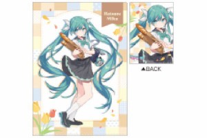 クラ115977　【送料無料】【初音ミク】シングルクリアファイル【パンノマチ】【パンのまち】【はんなり京都】【ミク】【ボーカロイド】【