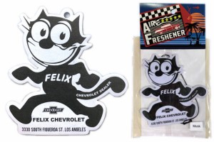 レオFELIX　【送料無料】【アメリカン雑貨】エアフレッシュナー【FELIX】【フィリックスザキャット】【USA】【アメキャラ】【アメリカ】