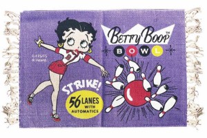 ショBT-BOWL DLOOR MAT　【アメリカン雑貨】【BettyBoop】【ベティ・ブープ】コットンフロアマット【BT-BOWL FLOOR MAT】【アメリカ】【U