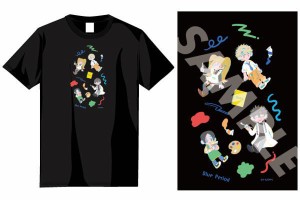 MAW bd-0008-03-L 【送料無料】【ブルーピリオド】Tシャツ【L】【総柄】【アニメ】【推し】【推し活】【ティーシャツ】【半袖】【服】【