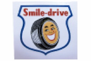 レオ ms064 【アメリカン雑貨】レーシングステッカー【Smile drive】【car】【車】【アメリカ】【USA】【アメキャラ】【シール】【文房具