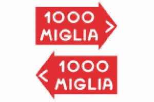 レオ ms141 【送料無料】【アメリカン雑貨】レーシングステッカー【1000MIGLIA】【car】【車】【アメリカ】【USA】【アメキャラ】【シー