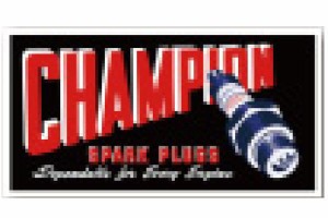 レオ GS-026 【送料無料】【アメリカン雑貨】ガレージステッカー【CHAMPION】【car】【車】【アメリカ】【USA】【アメキャラ】【シール】