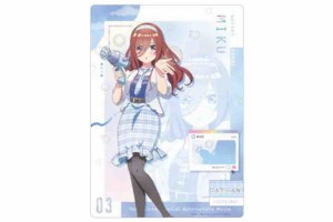 カミ215454 【送料無料】【日本製】【五等分の花嫁】下敷き【バブルガン】【中野三玖】【なかのみく】【漫画】【アニメ】【映画】【下じ