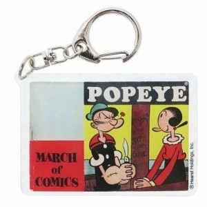 スモPYKC17　【日本製】【ポパイ】【POPEYE】アクリルキーホルダー【カード】【アメリカ】【アメキャラ】【アニメ】【キーホルダー】【キ