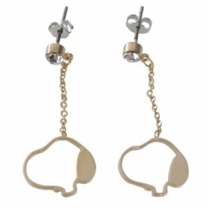 スモSNAC3405　【スヌーピー】【PEANUTS】ピアス【ライン】【ウッドストック】【ピーナッツ】【アクセサリー】【オシャレ】【ぴあす】【