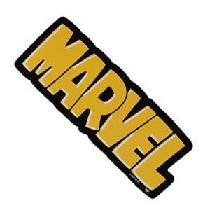 スモSPST3237　【送料無料】【MARVEL】【マーベル】ステッカー【ロゴ】【イエロー】【アメコミ】【ヒーロー】【映画】【ステッカー】【シ