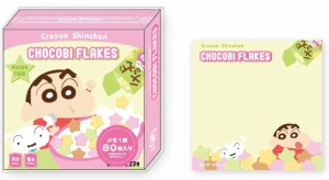 ティKS-5543388CF　【クレヨンしんちゃん】お菓子箱メモ【チョコビフレーク】【しんのすけ】【テレビ】【アニメ】【漫画】【映画】【メ 