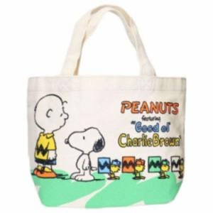 スモSN1751  【スヌーピー】【SNOOPY】マチ付きハンドバッグ【スヌーピーがいっぱい】【ピーナッツ】【ウッドストック】【すぬーぴー】【