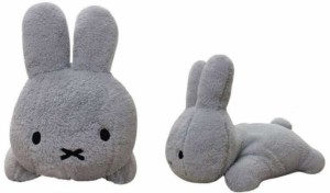 ツジ6925-209  【miffy】【ミッフィー】ぬいぐるみティッシュカバー【グレー】【うさぎ】 【ディック・ブルーナ】【絵本】【アニメ】【カ