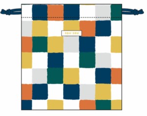マル6165017100　【日本製】【SOU・SOU】巾着【S】【日々】【デザイン】【デザイナー】【ポーチ】【ケース】【小物入れ】【収納】【きん