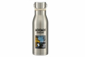 スケ567544  【ムーミン】【Moomin】リングハンドル付ステンレスボトル【600ml】【アウトドア】【ミイ】【リトルミイ】【アニメ】【絵本