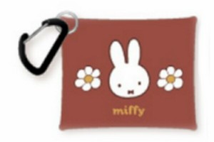 マリDBM-2105  【送料無料】【miffy】【ミッフィー】【ストロベリーアンドチョコレートシリーズ】クリアマルチケース【SS】【ブラウン】