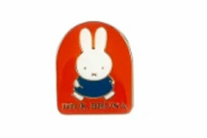 スモMF2698  【miffy】【ミッフィー】ピンズ【おさんぽ】【ウサギ】【ディック・ブルーナ】【ピンバッジ】【バッジ】【バッチ】【雑貨】