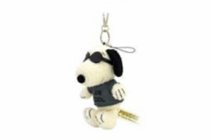 ナカ200570-24　【スヌーピー】【SNOOPY】バッグチャーム【ジョー・クール】【ピーナッツ】【ウッドストック】【すぬーぴー】【ぬいぐる