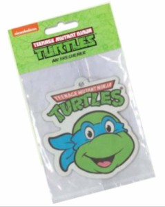 ショ157012　【アメリカン雑貨】【MutantNinjaTurtles】【ミュータントタートルズ】エアフレッシュナー【TMNT-00002-3】【レオナルド】 