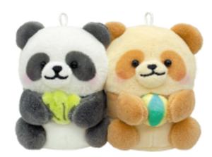 『新品』送料込み　親パンダ　キーホルダー　カイカイキキ 新品』送料込み パンダ親子 キーホルダー カイカイキキ （親子