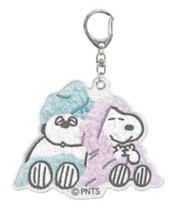 カミ305062【スヌーピー】【SNOOPY】サガラキーホルダー【スヌーピーとオラフ】【ぽかぽかおふろじかん】【ピーナッツ】【ウッドストック