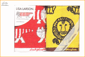 【ポルトガル製】【リサ・ラーソン】ギフトセット【LL-0325】【カラフルシリーズ】【北欧】【デザイン】【デザイナー】【スウェーデン】
