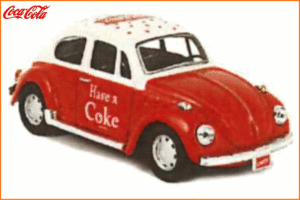 【コカ・コーラ】【COCA-COLA】コカコーラ ミニカー【Beetle Red】【おもちゃ】【ミニカー】【車】【カー】【トイ】【コーク】【アメリカ