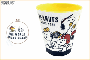 【スヌーピー】【SNOOPY】メラミンカップ【スポーツ】【タンブラー】【グッズ】【スヌーピー】【コップ】【メラミン】【イニシャル】【カ