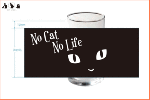 【日本製】【黒猫シリーズ】グラス【NO CAT NO LIFE】【タンブラー】【コップ】【カップ】【猫】【ネコ】【黒猫】【キャット】【ねこ】【