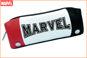 【マーベルキャラクター】トリコカラー長角ポーチ【レッド】【ペンケース】【MARVEL】【マーベル】【アメコミ】【ヒーローズ】【ポーチ】