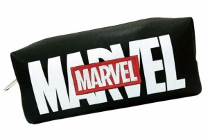 【マーベルキャラクター】シンボルロゴ長角ポーチ【ホワイト】【ペンケース】【MARVEL】【マーベル】【アメコミ】【ヒーローズ】【ポーチ