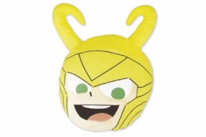 【マーベルキャラクター】フェイスクッション【ロキ】【マーベル】【MARVEL】【まくら】【ヒーロー】【アニメ】【クッション】【グッズ】