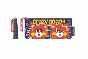 【crazy gogo！！】ペンポーチ【クレイジーゴーゴー】【クマ】【ベアー】【crazygogo】【文房具】【学校】【勉強】【ペンケース】【筆箱