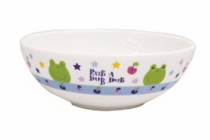 【日本製】【RUB A DUB DUB】【ラブアダブダブ】軽量ボウル【カエル】【茶碗】【食器】【お椀】【ボウル】【キッチン】【幼稚園】【学校