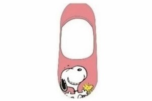 【送料無料】【スヌーピー】【SNOOPY】フットカバー【スマイル】【ピーナッツ】【ウッドストック】【すぬーぴー】【アニメ】【キャラクタ