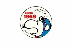 【送料無料】【スヌーピー】【SNOOPY】刺繍缶ミラー【アストロノーツ】【アップ】【ピーナッツ】【ウッドストック】【すぬーぴー】【アニ