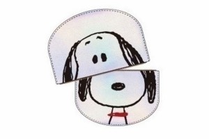 【スヌーピー】【SNOOPY】ホログラムポーチ【正面】【ピーナッツ】【すぬーぴー】【ウッドストック】【小物入れ】【ポーチ】【ケース】【