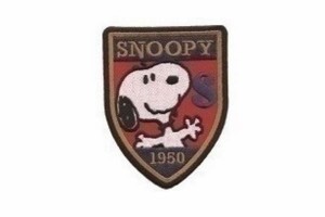 【スヌーピー】【SNOOPY】ワッペン【エンブレム】【ピーナッツ】【すぬーぴー】【ウッドストック】【チャーリーブラウン】【アニメ】【グ