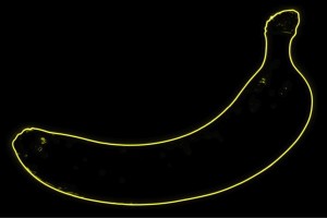 【ネオン】バナナ【ばなな】【BANANA】【果物】【フルーツ】【くだもの】【リアル】【BAR】【バー】【ネオンライト】【電飾】【LED】【ラ
