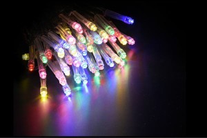 【LED】【ライト】【ストレート】プレミアムスリムストリングライトミックス【レインボー】【レッド】【ピンク】【ブルー】【グリーン】