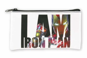 【マーベルキャラクター】フラットペンポーチ【I AM IRON MAN】【マーベル】【MARVEL】【アメコミ】【アニメ】【映画】【ヒーロー】【ヒ