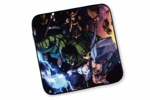 【送料無料】【マーベルキャラクター】インクジェットミニタオル【ソーとロキとハルク】【マーベル】【MARVEL】【アメコミ】【アニメ】【