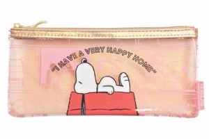 【スヌーピー】【SNOOPY】クリアポーチ【ハウス】【ピーナッツ】【ウッドストック】【すぬーぴー】【アニメ】【キャラクター】【70周年】