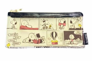 【スヌーピー】【SNOOPY】クリアポーチ【コミック】【ピーナッツ】【ウッドストック】【すぬーぴー】【アニメ】【キャラクター】【70周年