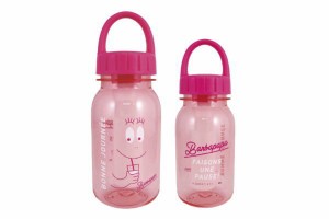 【バーバパパ】【BARBAPAPA】ドリンクボトル【S】【PAPA】【ピンク】【ボトル】【水筒】【WEMUG】【給水】【すいとう】【グッズ】【遠足