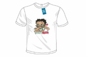 【アメリカン雑貨】Ｔシャツ【ハート】【ベティ】【ベティちゃん】【ベティブープ】【Betty Boop】【シャツ】【ティーシャツ】【服】【ア