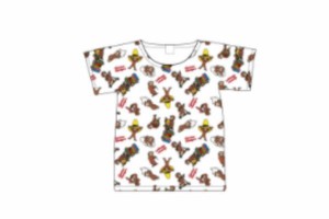 【おさるのジョージ】Tシャツ【キッズ100】【総柄】【ジョージ】【ひとまねこざる】【Curious George】【絵本】【アニメ】【キャラ】【シ