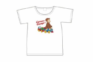 【おさるのジョージ】Tシャツ【M】【汽車】【ジョージ】【ひとまねこざる】【Curious George】【絵本】【アニメ】【キャラ】【シャツ】【