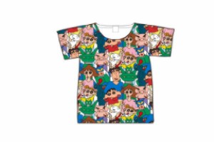 【クレヨンしんちゃん】Tシャツ【キッズ100】【総柄】【しんのすけ】【テレビ】【アニメ】【漫画】【映画】【シャツ】【ティーシャツ】【