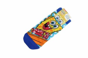 【スポンジ・ボブ】クールソックス【サーフィン】【SpongeBob】【ボブ】 【アニメ】【キャラクター】【ソックス】【レディース】【くつし