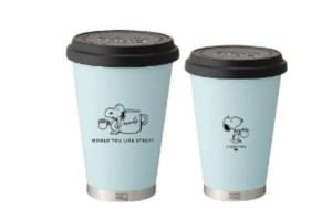 【スヌーピー】【SNOOPY】モバイルタンブラー【ブルー】【シロップ】【ピーナッツ】【ウッドストック】【すぬーぴー】【アニメ】【キャラ