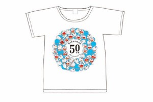 【ドラえもん】Tシャツ【M】【50ポーズ】【50th】【50周年】【ドラエモン】【どらえもん】【のび太】【映画】【漫画】【テレビ】【アニメ