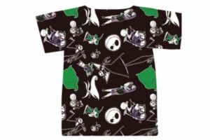 【ディズニーキャラクター】Tシャツ【M】【パターン】【ナイトメアービフォーアクリスマス】【ジャック】【ティムバートン】【ディズニー